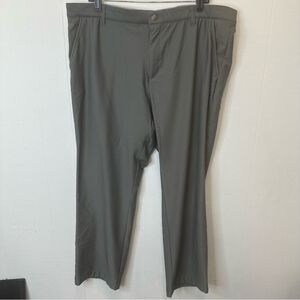 adidas 40x30 Gray Athletic Nice Slack Pants with Elastic Waistband